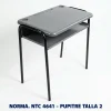 Pupitre Unipersonal Talla 2 NTC 4641 para Preescolar | Magru S.A.S. Pupitre unipersonal Talla 2 para preescolar fabricado bajo la norma Icontec NTC 4641, superficie plástica color gris claro y estructura metálica, ideal para colegios, jardines infantiles e instituciones educativas en Colombia.